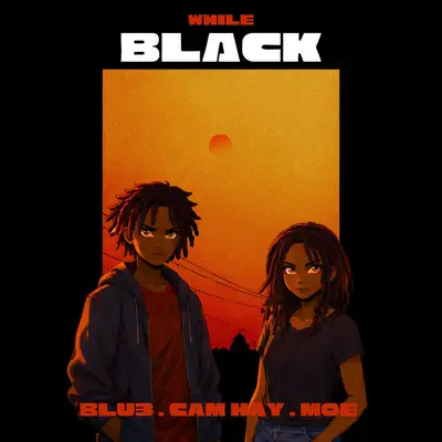 Обкладинка: While Black — Blu3