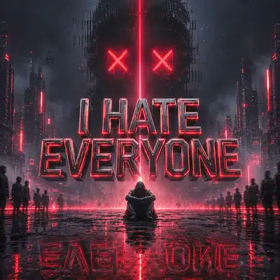 Обкладинка: I Hate Everyone - Nightcore — Nightcore To The Moon