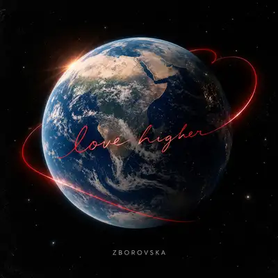 Cover art: love higher — ZBOROVSKA