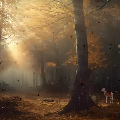 Обкладинка: Woodlands of Old | Rain — Serhij Kasinets