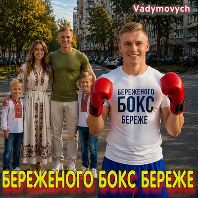 Обкладинка: Береженого бокс береже — Vadymovych