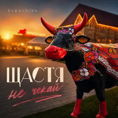 Обкладинка: Не чекай/Щастя — SuperVika